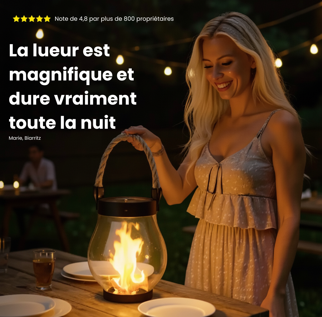 Lampe Cristal Solaire