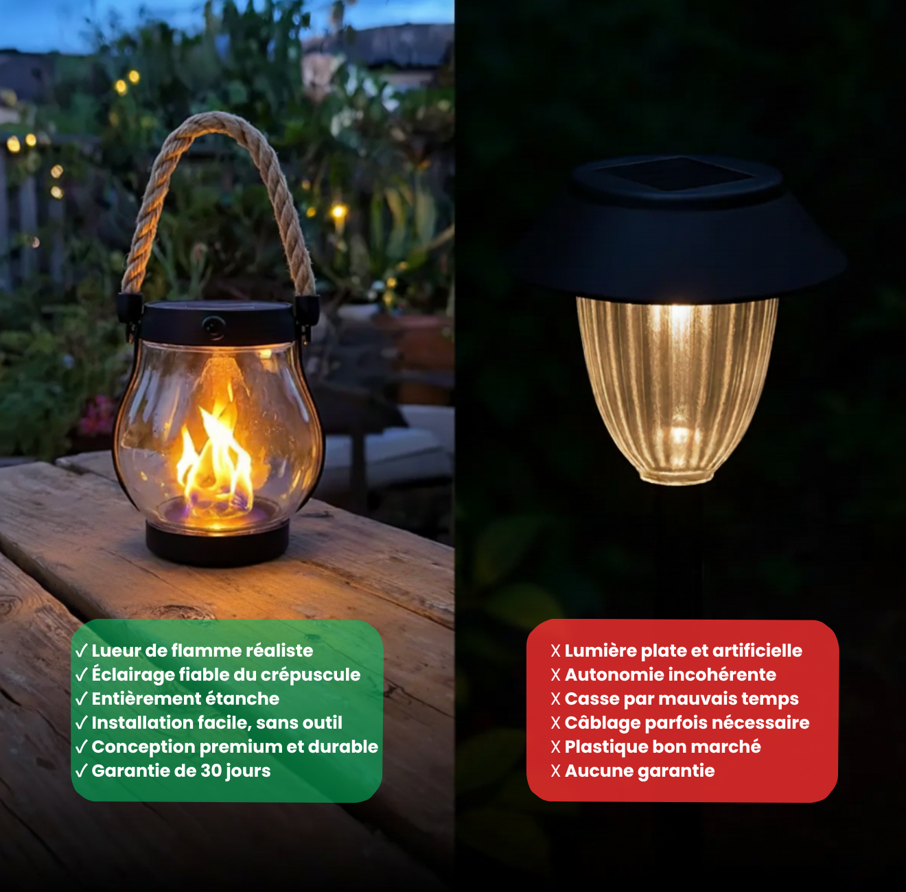 Lampe Cristal Solaire